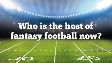 Who is the host of fantasy football now?