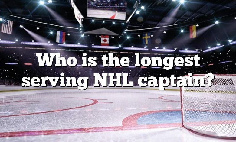 Who is the longest serving NHL captain?