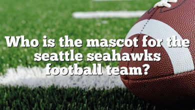 Who is the mascot for the seattle seahawks football team?