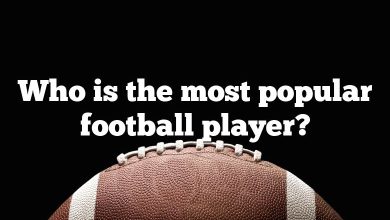 Who is the most popular football player?