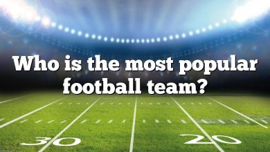 Who is the most popular football team?