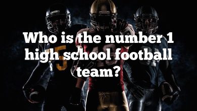 Who is the number 1 high school football team?