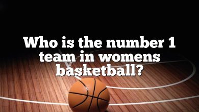 Who is the number 1 team in womens basketball?