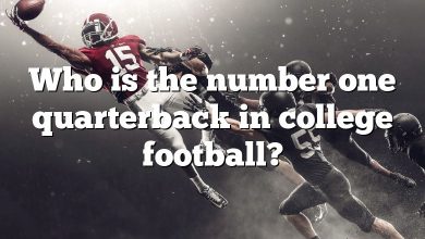 Who is the number one quarterback in college football?