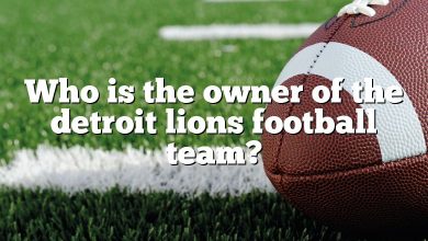 Who is the owner of the detroit lions football team?