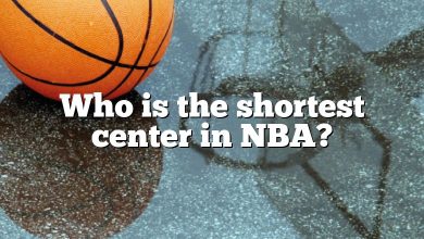 Who is the shortest center in NBA?