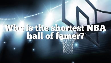 Who is the shortest NBA hall of famer?