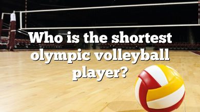 Who is the shortest olympic volleyball player?