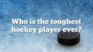 Who is the toughest hockey player ever?