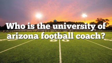 Who is the university of arizona football coach?