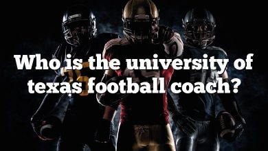 Who is the university of texas football coach?