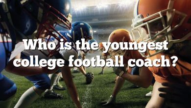 Who is the youngest college football coach?