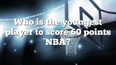 Who is the youngest player to score 60 points NBA?