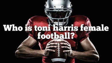 Who is toni harris female football?