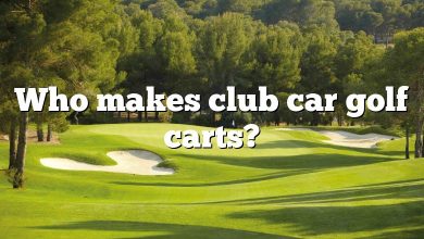 Who makes club car golf carts?