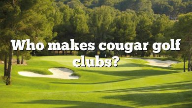 Who makes cougar golf clubs?