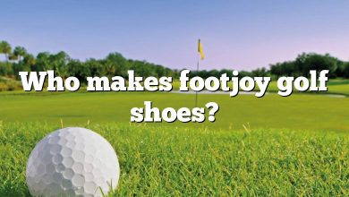 Who makes footjoy golf shoes?