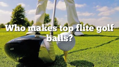 Who makes top flite golf balls?