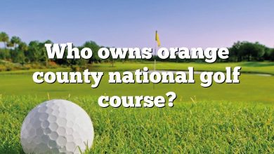 Who owns orange county national golf course?