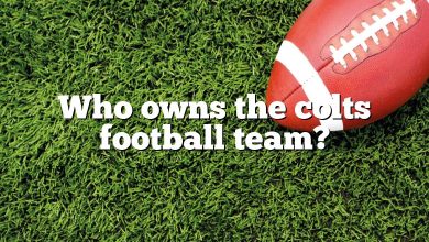 Who owns the colts football team?