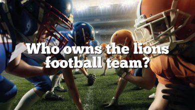 Who owns the lions football team?