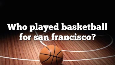 Who played basketball for san francisco?
