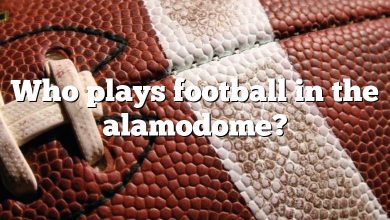 Who plays football in the alamodome?