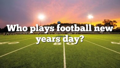 Who plays football new years day?