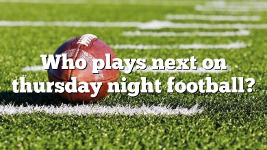 Who plays next on thursday night football?