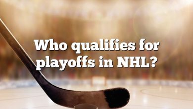 Who qualifies for playoffs in NHL?