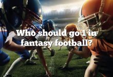 Who should go 1 in fantasy football?