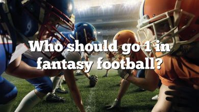 Who should go 1 in fantasy football?