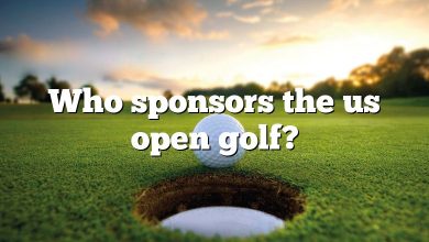 Who sponsors the us open golf?