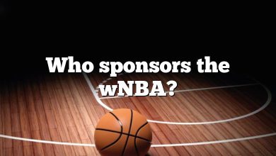 Who sponsors the wNBA?