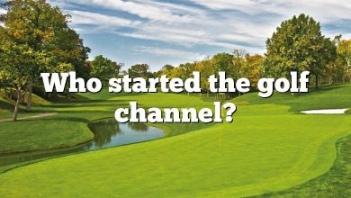 Who started the golf channel?