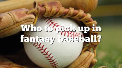 Who to pick up in fantasy baseball?