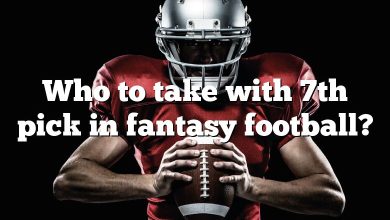 Who to take with 7th pick in fantasy football?