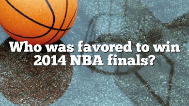 Who was favored to win 2014 NBA finals?