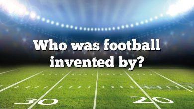 Who was football invented by?