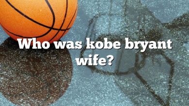 Who was kobe bryant wife?