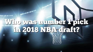 Who was number 1 pick in 2018 NBA draft?