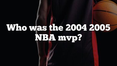 Who was the 2004 2005 NBA mvp?