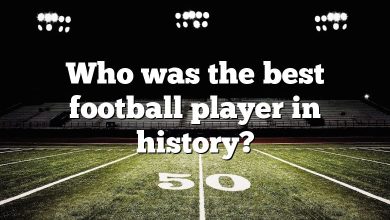 Who was the best football player in history?