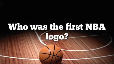 Who was the first NBA logo?