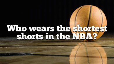 Who wears the shortest shorts in the NBA?