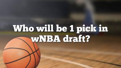 Who will be 1 pick in wNBA draft?