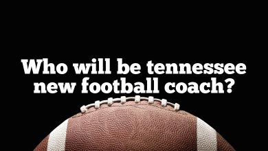 Who will be tennessee new football coach?