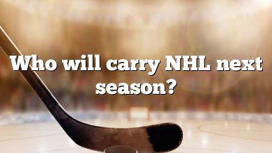 Who will carry NHL next season?