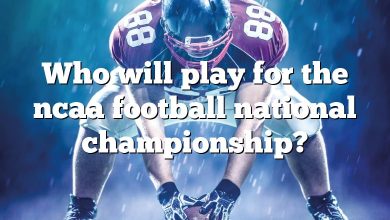Who will play for the ncaa football national championship?
