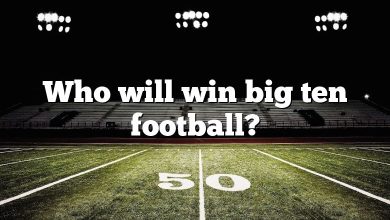 Who will win big ten football?